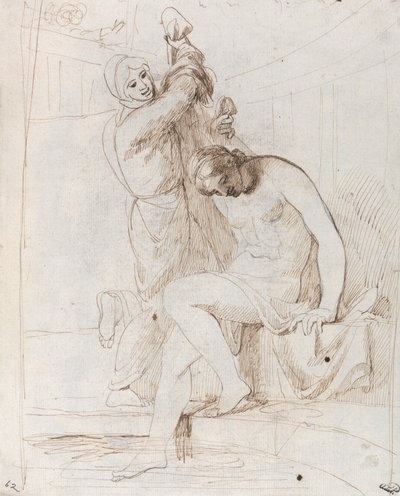 The Bath of Bathsheba by George Romney