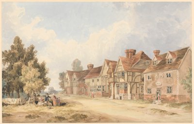 The Village of Chiddingstone, Kent by George Shepheard