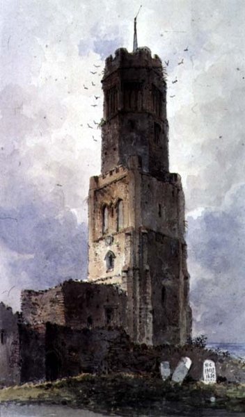 Irthlingborough Church, Northamptonshire by George Shepherd