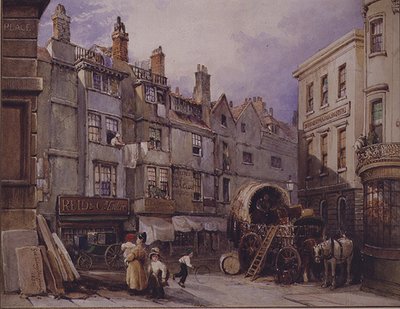 London Street Scene by George Sidney Shepherd