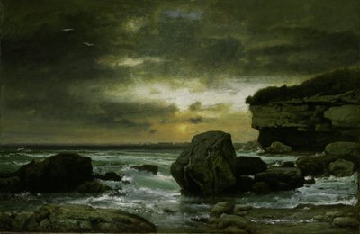 A Marine by George Snr. Inness