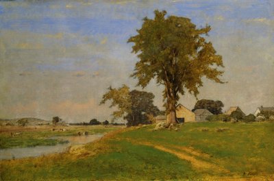 Old Elm at Medfield by George Snr. Inness