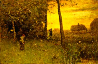 The Bathers by George Snr. Inness