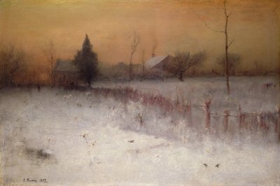 The Home at Montclair by George Snr. Inness