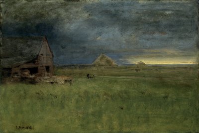 The Lonely Farm, Nantucket by George Snr. Inness