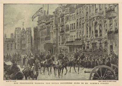 The Funeral of Queen Victoria by George Soper