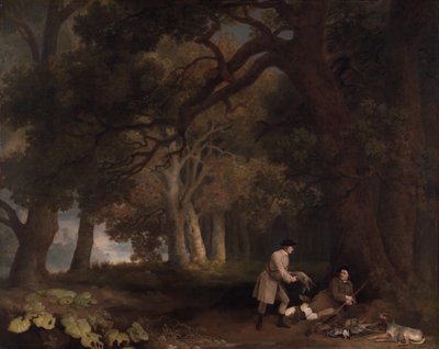 A Repose after Shooting by George Stubbs