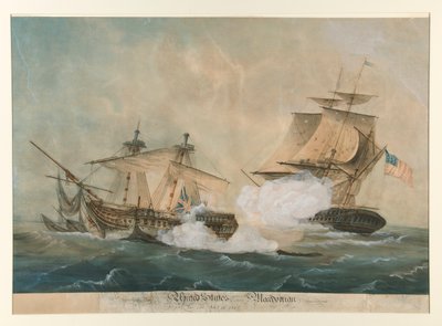 U. S. Capturing the Macedonian by George Thresher