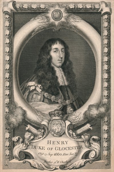 Henry, Duke of Gloucester by George Vertue
