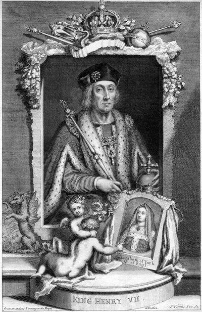 Henry VII of England, 18th Century by George Vertue