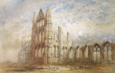 Whitby Abbey by George Weatherill