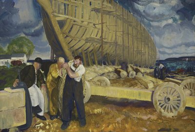 Builders of Ships by George Wesley Bellows