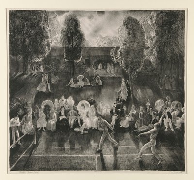 Tennis by George Wesley Bellows