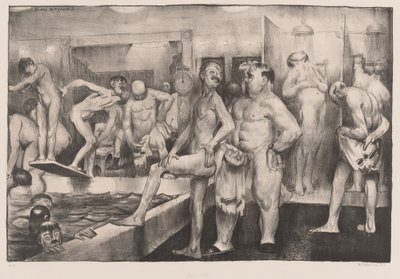 The Shower-Bath by George Wesley Bellows