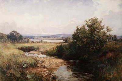 A Scottish Burnside by George Whitton Johnstone