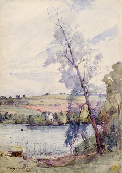 Loch Scene by George Whitton Johnstone