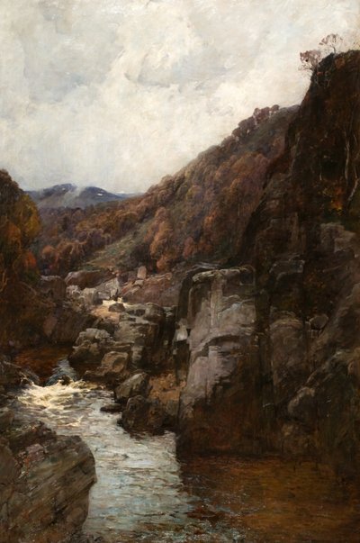 The Falls of Tummel by George Whitton Johnstone