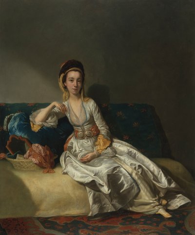 Nancy Parsons in Turkish dress by George Willison