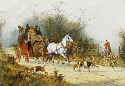 Halt for the Hunt by George Wright