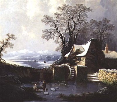 Winter Landscape by George of Chichester Smith