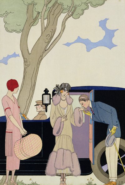 Envy by Georges (after) Barbier