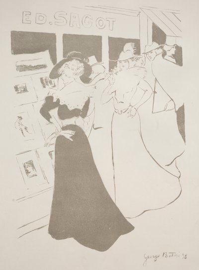 Sagots Gallery, 1898 by Georges Alfred Bottini