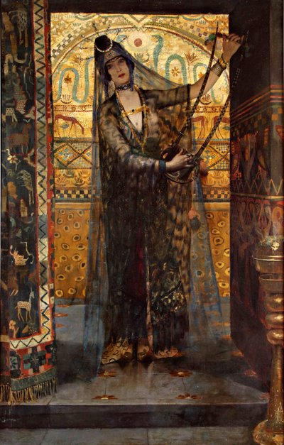 Salammbô by Georges Antoine Rochegrosse