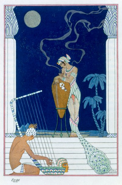 Egypt by Georges Barbier