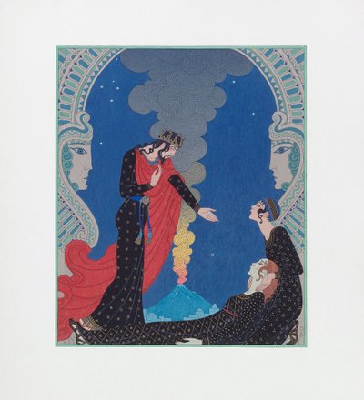 Empedocles, Supposed God by Georges Barbier