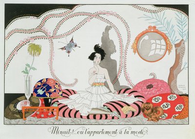 Midnight! or The Fashionable Apartment by Georges Barbier
