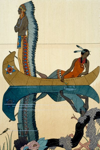 On the Missouri by Georges Barbier