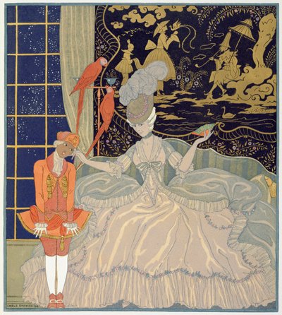 Punishing the Page by Georges Barbier