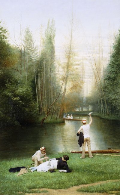 Flirtation by Georges Croegaert
