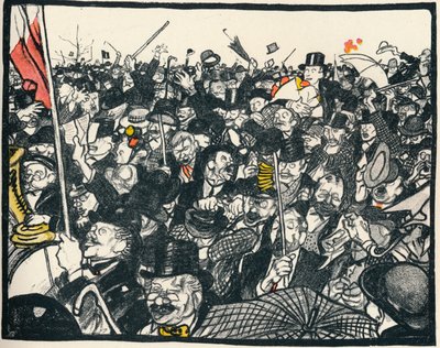 The Triumphant in the Elections, c1911 by Georges Dupuis