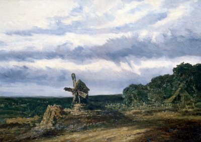 Landscape with a Mill by Georges Michel