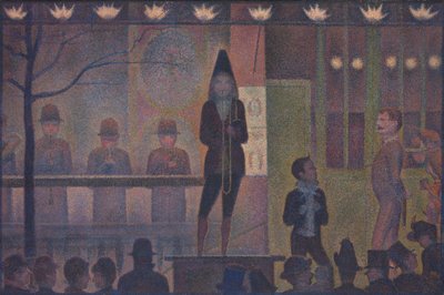 Circus Sideshow by Georges Pierre Seurat