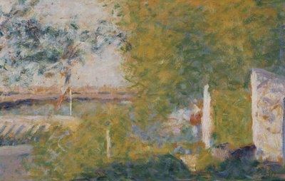 The Bridge at Bineau by Georges Pierre Seurat