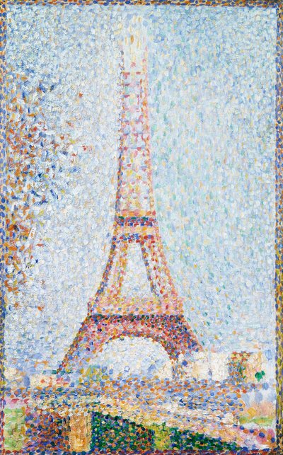 The Eiffel Tower by Georges Pierre Seurat