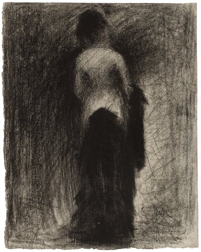 The Promenade by Georges Pierre Seurat