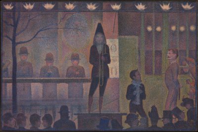 Circus Sideshow by Georges Seurat