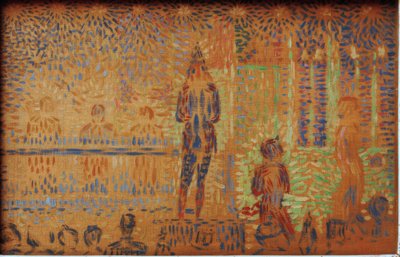 Circus Parade by Georges Seurat
