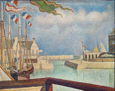Porteen-Bessin, a Sunday by Georges Seurat
