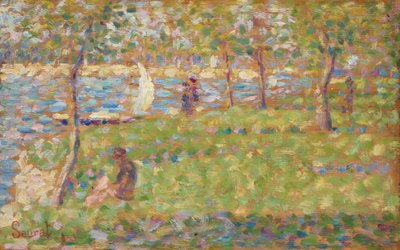 Study for "La Grande Jatte" by Georges Seurat