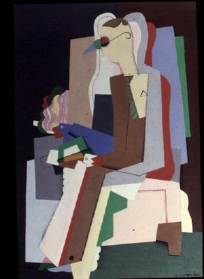 Young Man Reading by Georges Valmier