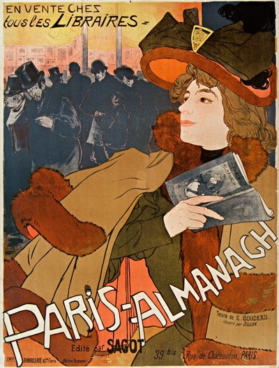 Paris-Almanach by Georges de . Feure