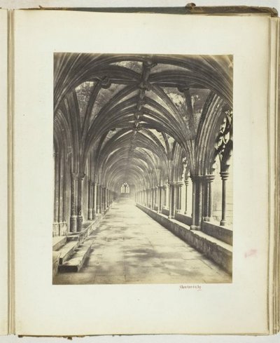 Untitled [cloisters] by Georgina Cowper