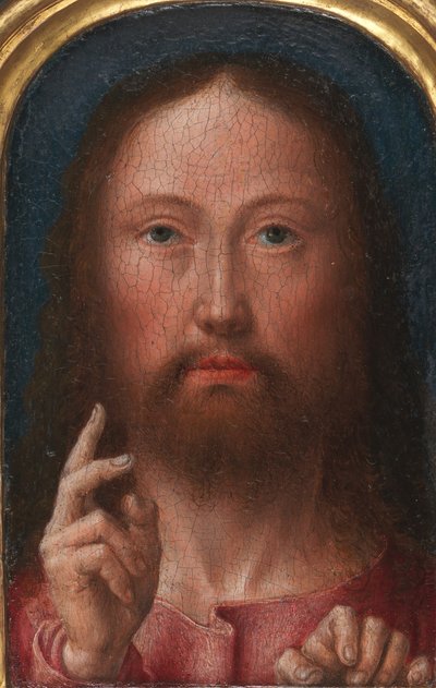 Christ Blessing by Gerard David