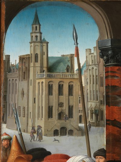 Detail of the Judgement of Cambyses (detail) by Gerard David