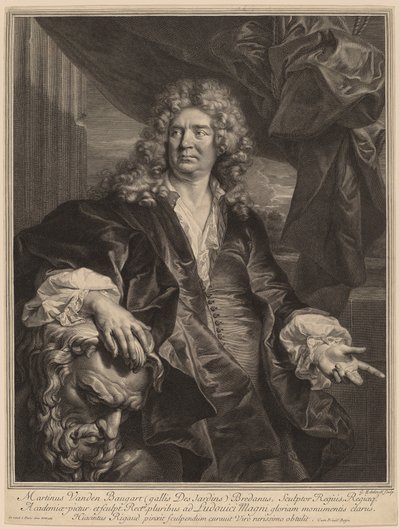 Martin Desjardins by Gerard Edelinck after Hyacinthe Rigaud