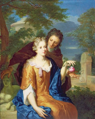 The Young Lovers by Gerard Hoet
